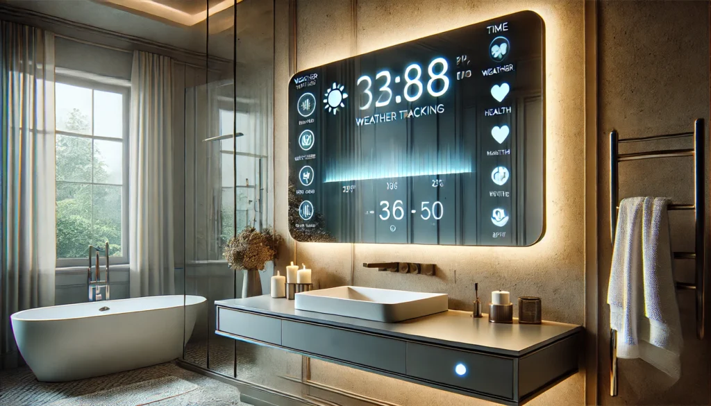 chytrá zrcadla do koupelny